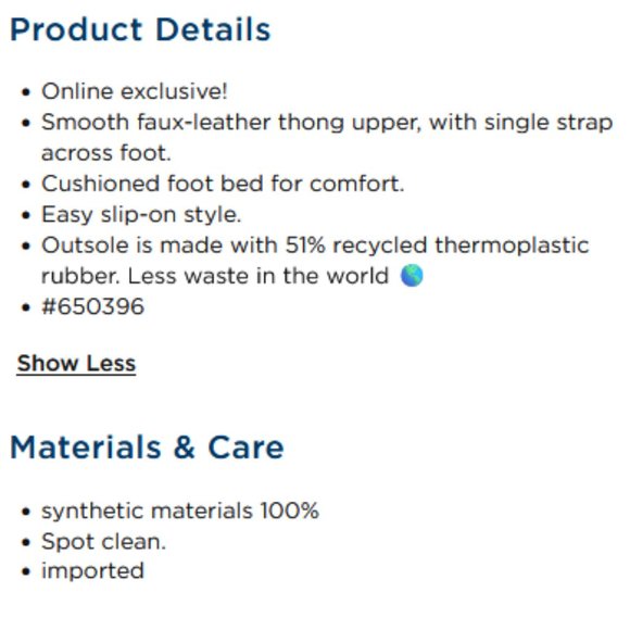 PINK Faux-Leather Wedge Thong Sandals for Women size 9 - Picture 3 of 6